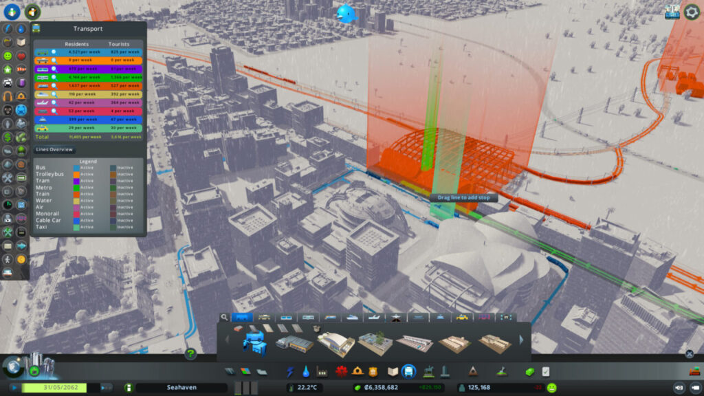 Cities Skylines Public Transport Lines Overview (5)