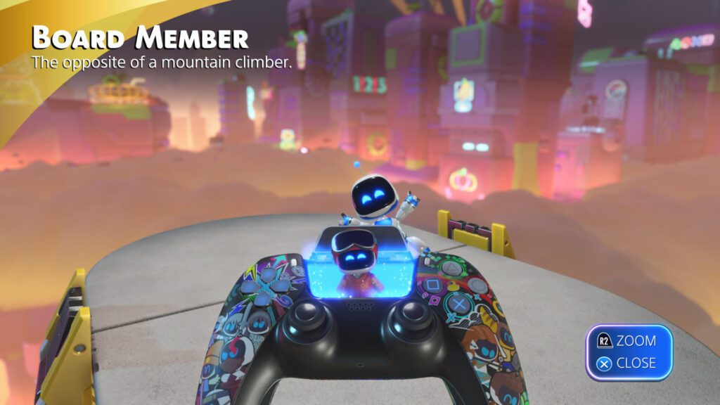 Astro Bot Board Member Snowboarder from Cool Boarders