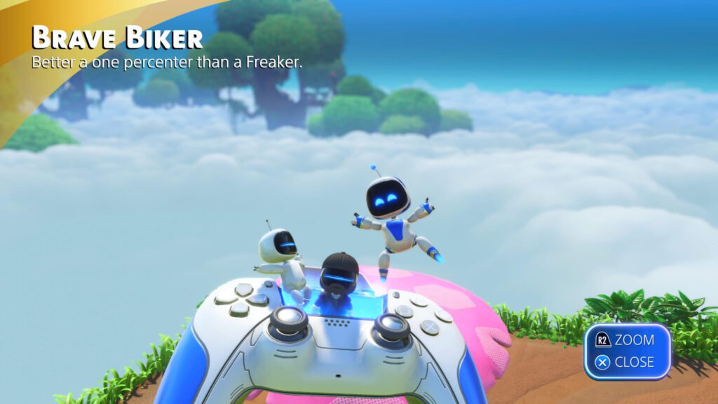 Astro Bot Brave Biker Deacon from Days Gone