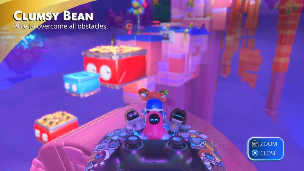 Astro Bot Clumsy Bean Bean from Fall Guys