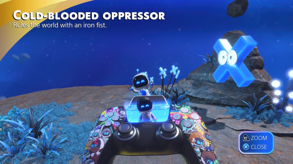 Astro Bot Cold-Blooded Oppressor Kazuya Mishima from Tekken