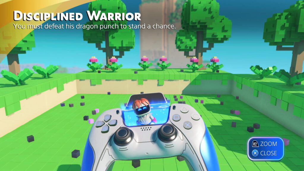 Astro Bot Disciplined Warrior Ryu from Street Fighter