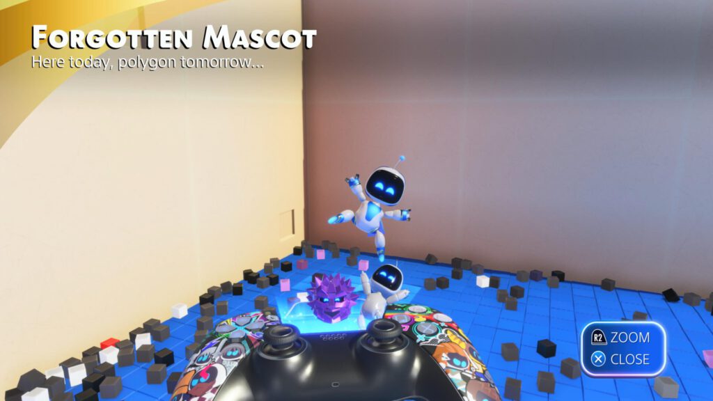 Astro Bot Forgotten Mascot Polygon Man (old PlayStation mascotte)