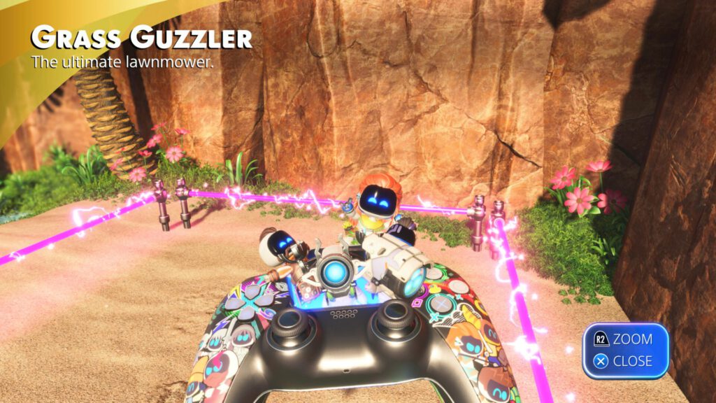 Astro Bot Grass Guzzler Grazer from Horizon