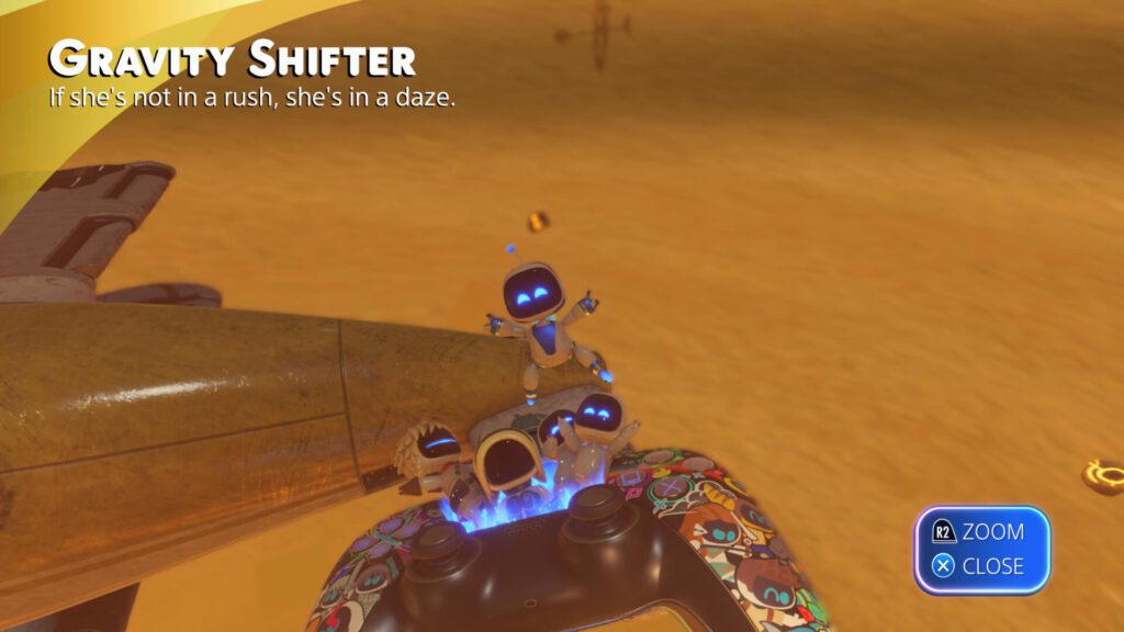 Astro Bot Gravity Shifter Kat from Gravity Rush