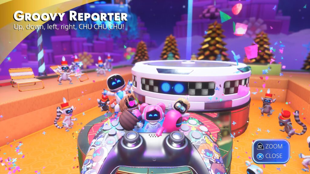 Astro Bot Groovy Reporter Ulala from Space Channel 5