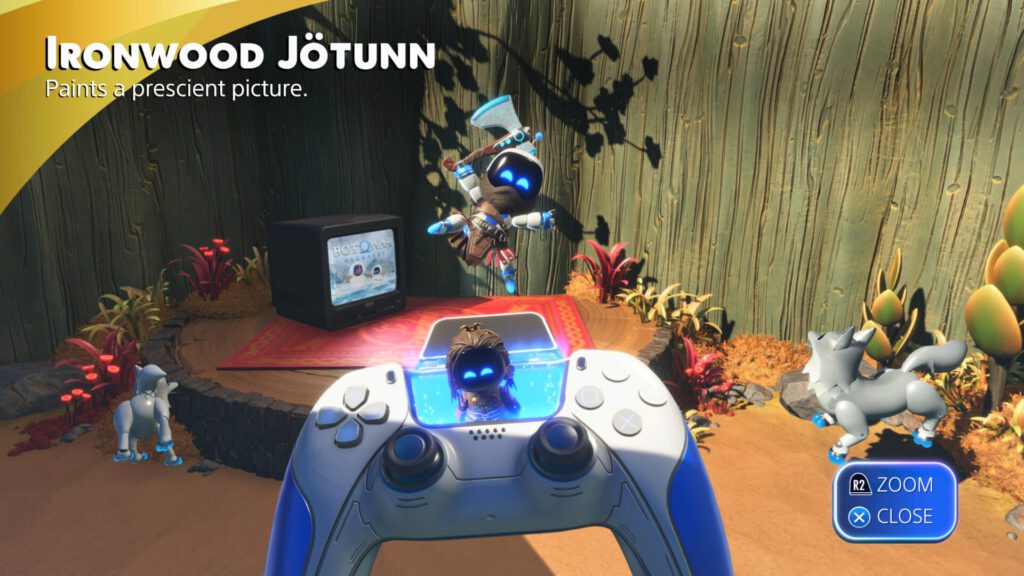 Astro Bot Ironwood Jötunn Angrboda from God of War