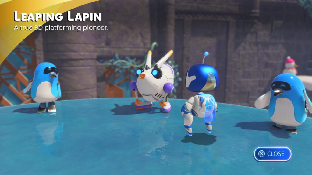 Astro Bot Leaping Lapin Robbit from Jumping Flash!