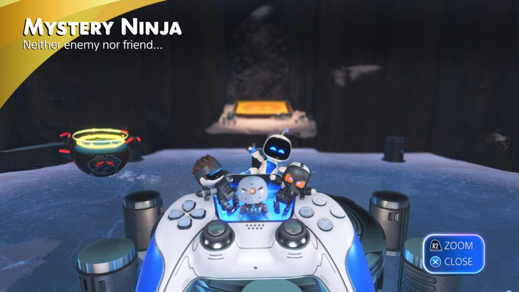 Astro Bot Mystery Ninja Cyborg Ninja from Metal Gear Solid