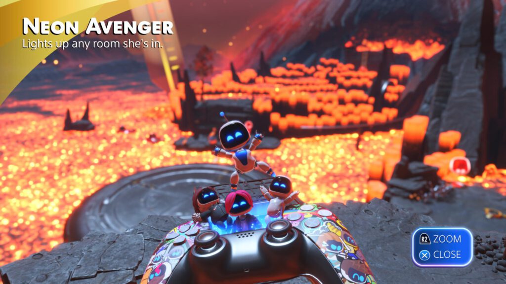 Astro Bot Neon Avenger Fetch from inFamous