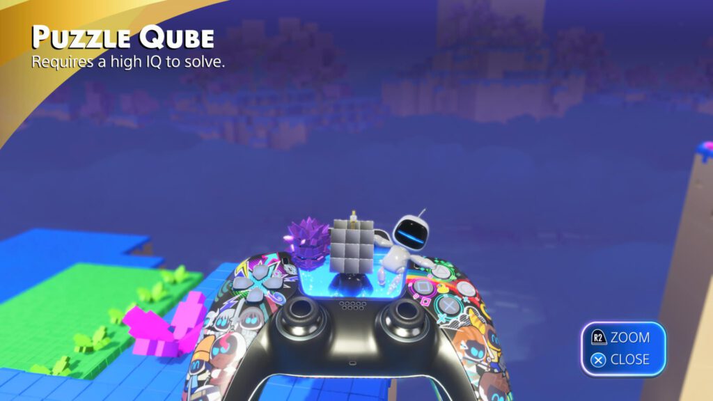 Astro Bot Puzzle Qube Fom I.Q Intelligent Qube