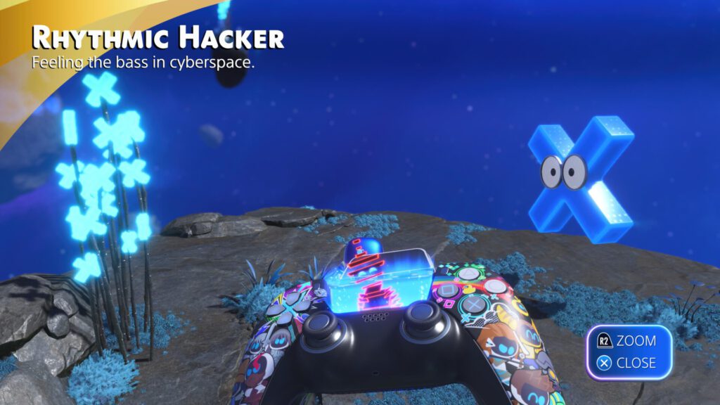 Astro Bot Rhythmic Hacker Hacker from Rez