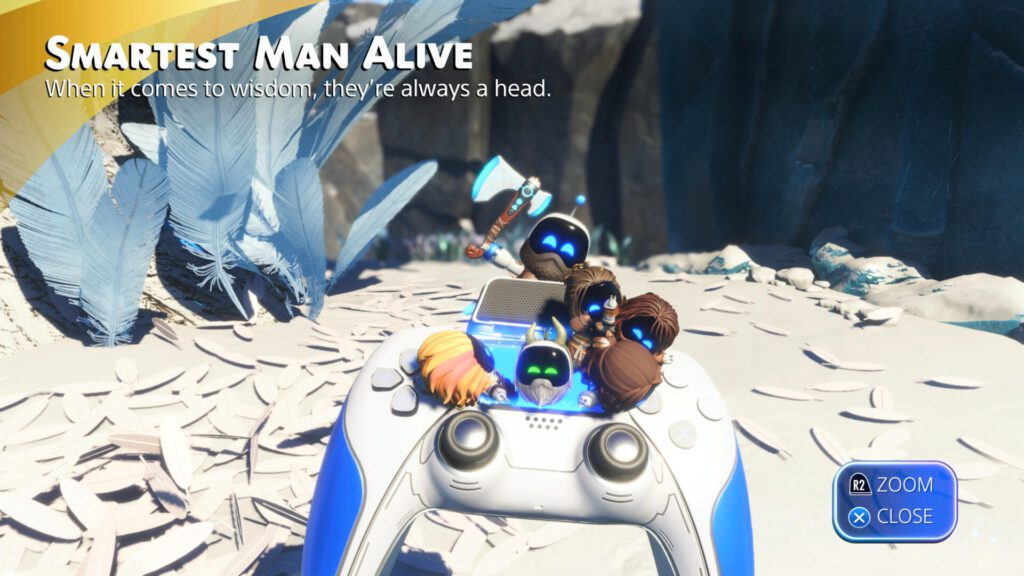 Astro Bot Smartest Man Alive Mimir from God of War