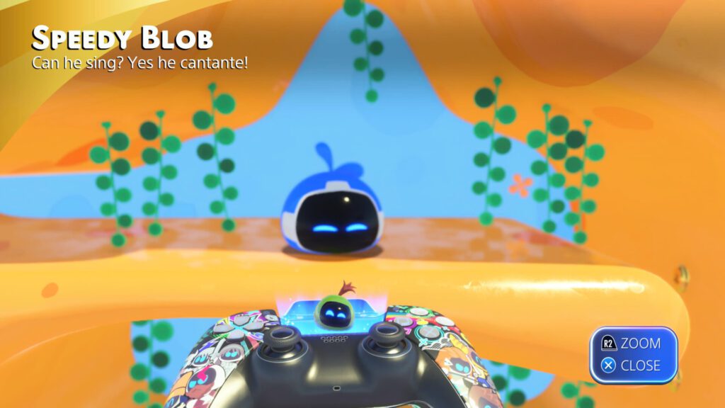 Astro Bot Speedy Blob Chavez from LocoRoco