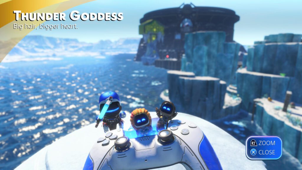 Astro Bot Thunder Goddess Thrúd from God of War