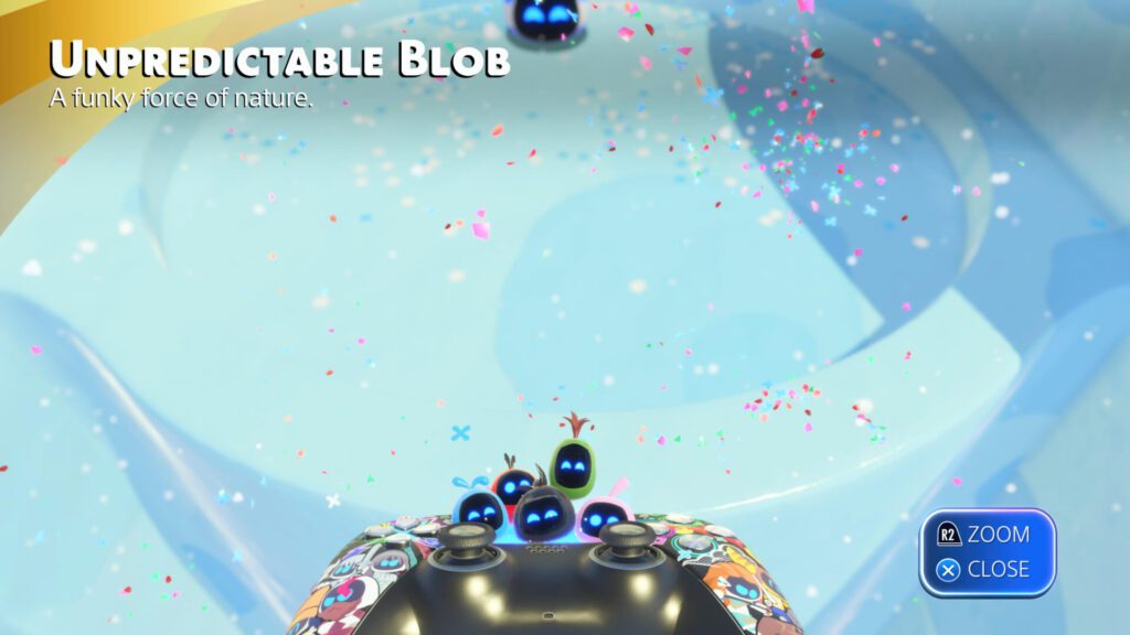 Astro Bot Unpredictable Blob Budzi from LocoRoco